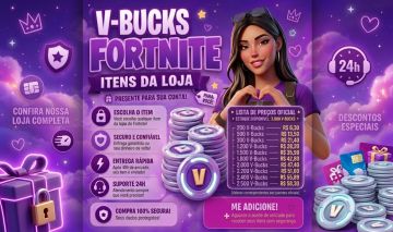V-Bucks Fortnite Baratos (Via Presente) - Farmados no Salve o Mundo!