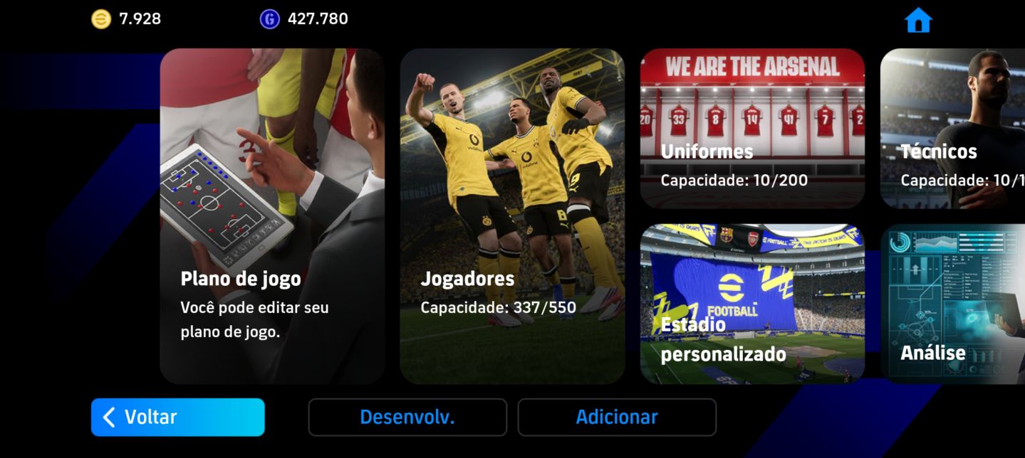 Conta Efootball 7K moedas