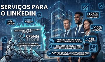 LINKEDIN QUE IMPRESSIONA SEGUIDORES, REAÇÕES E CONEXÕES REAIS PELO MENOR PREÇO!