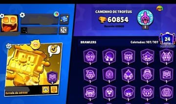 Conta de Brawl Stars muito rara.