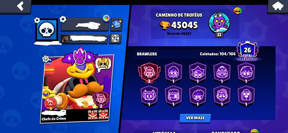 CONTA SUPERCELL PREMIUM CLAHS ROYALE E BRAW STARS