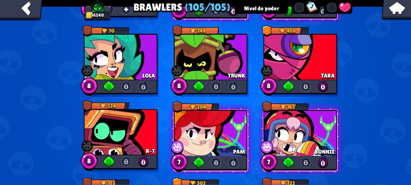 CONTA BRAWL STARS 56K+ DE 2021