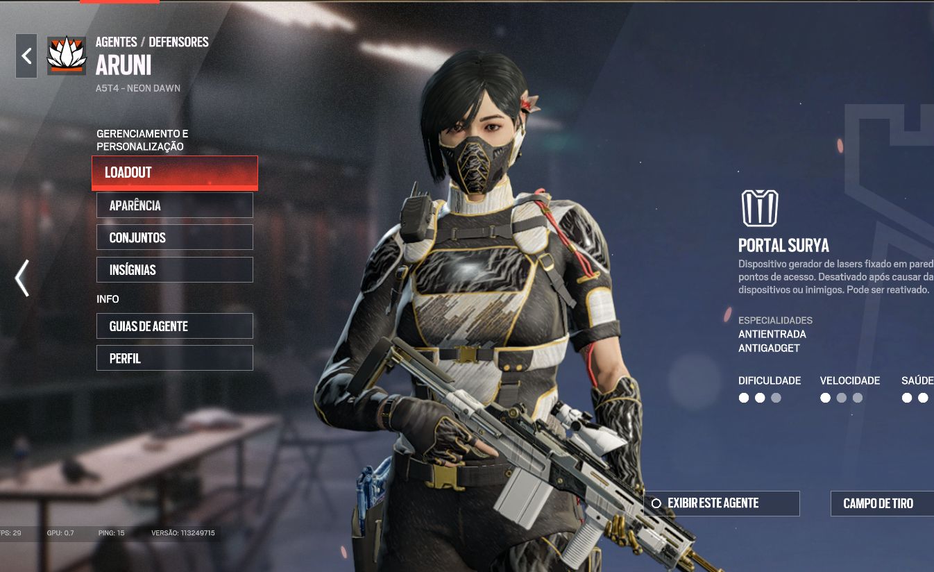CONTA R6 , EX CHAMPION , KD 1.4 LIFETIME COM MUITA SKIN TRYHARD