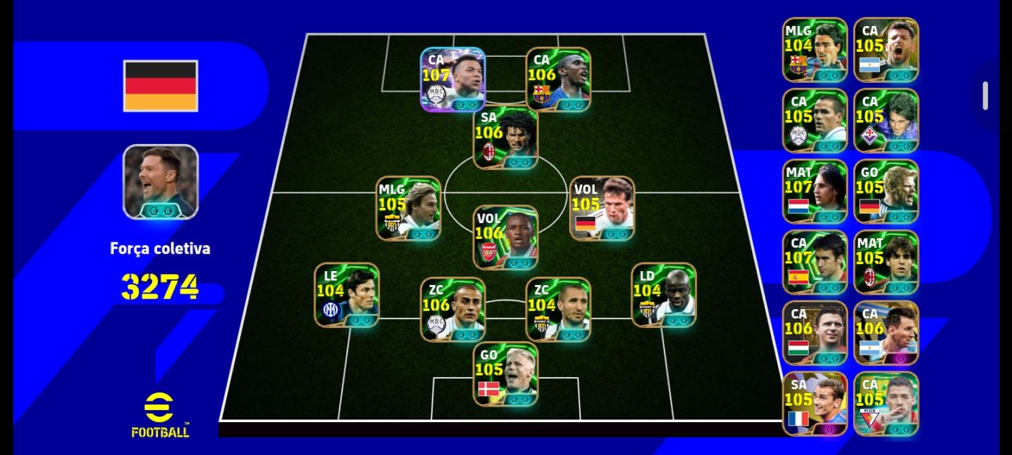 CONTA DE EFOOTBALL 3274
