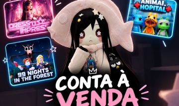 Conta Roblox com passe em diversos jogos (descrição)