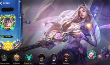 CONTA WILDRIFT EX CHALLENGER, MUITAS SKINS (emote de 20k wc, 78k de coleção)