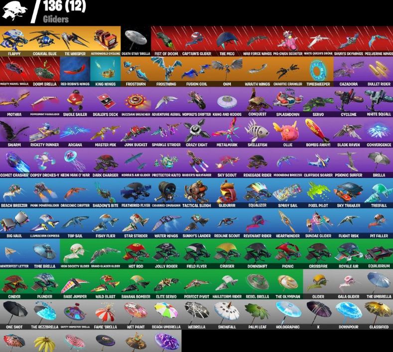 CONTA FORTNITE 186 SKINS FULL ACESS