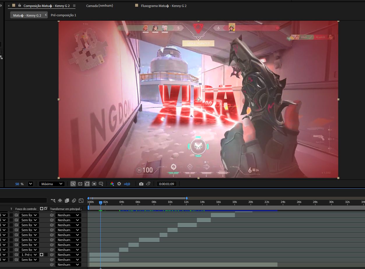Edit de VALORANT / OUTROS JOGOS - Editor Profissional