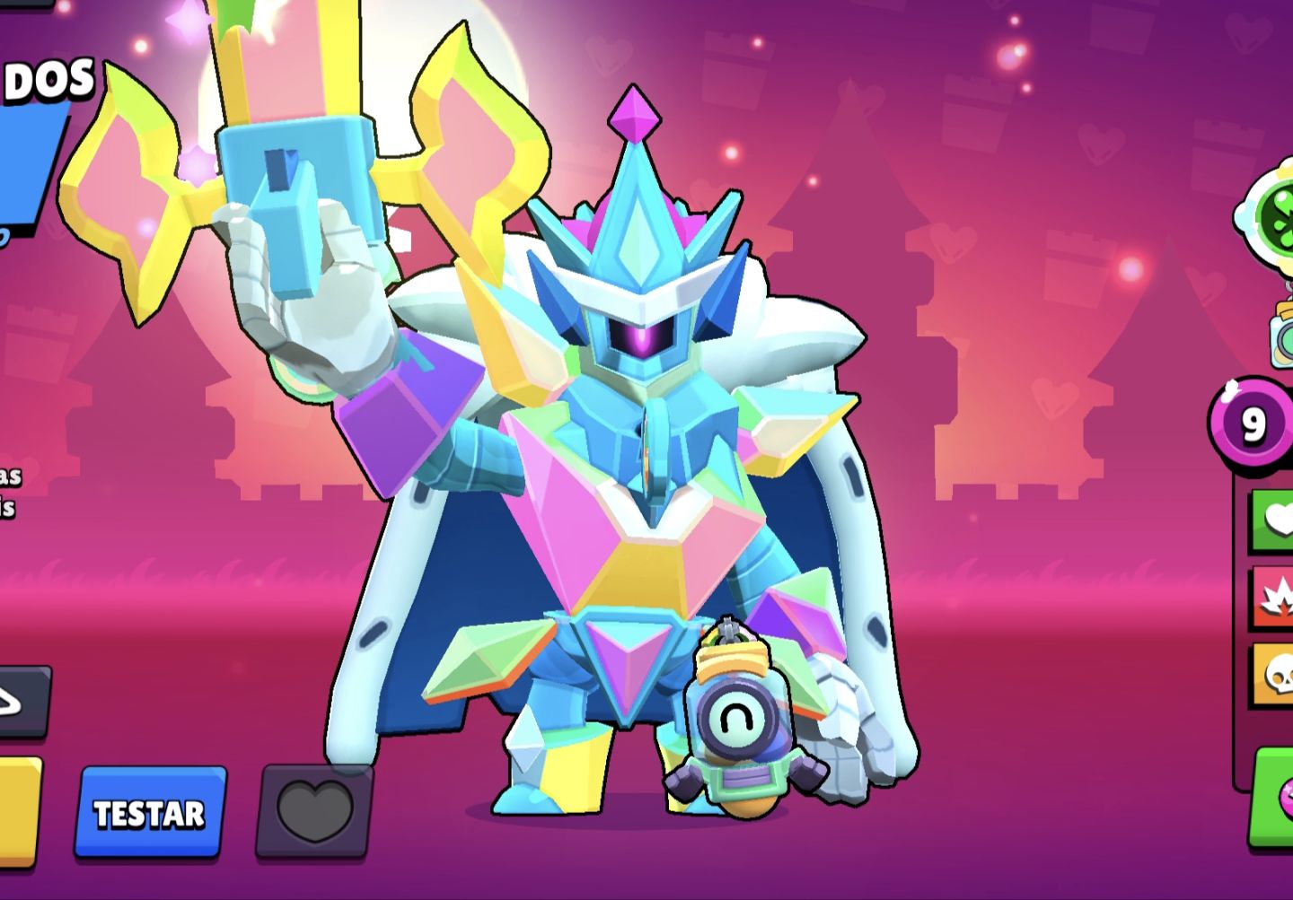 CONTA DE BRAWL STARS RARA 2020