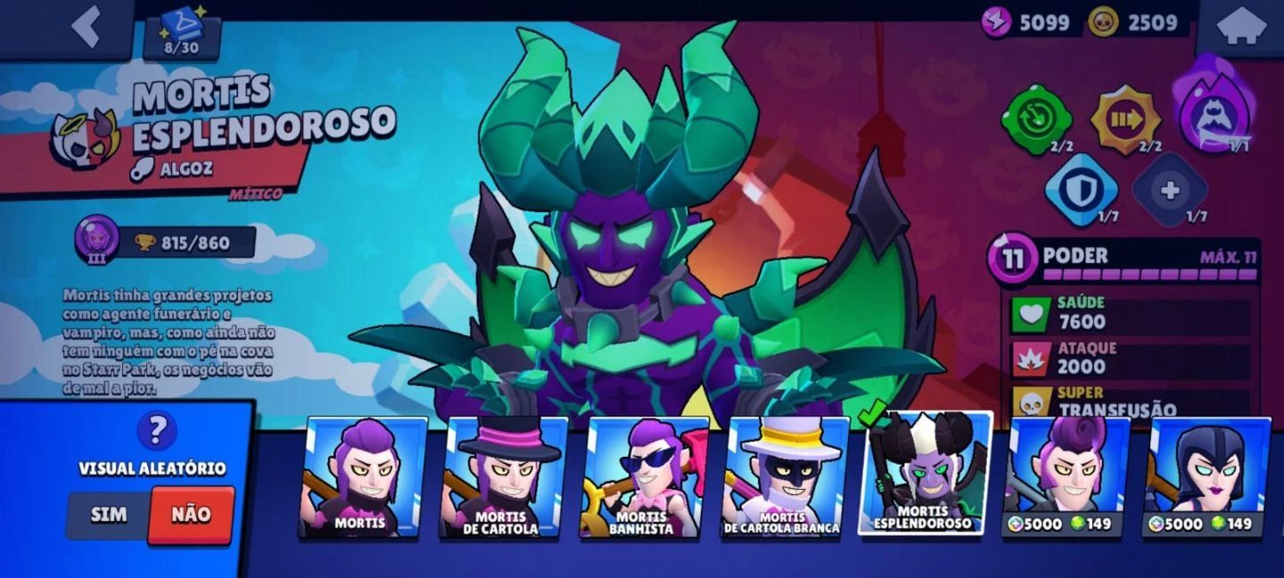CONTA BRAWL 36.649 TROFÉUS