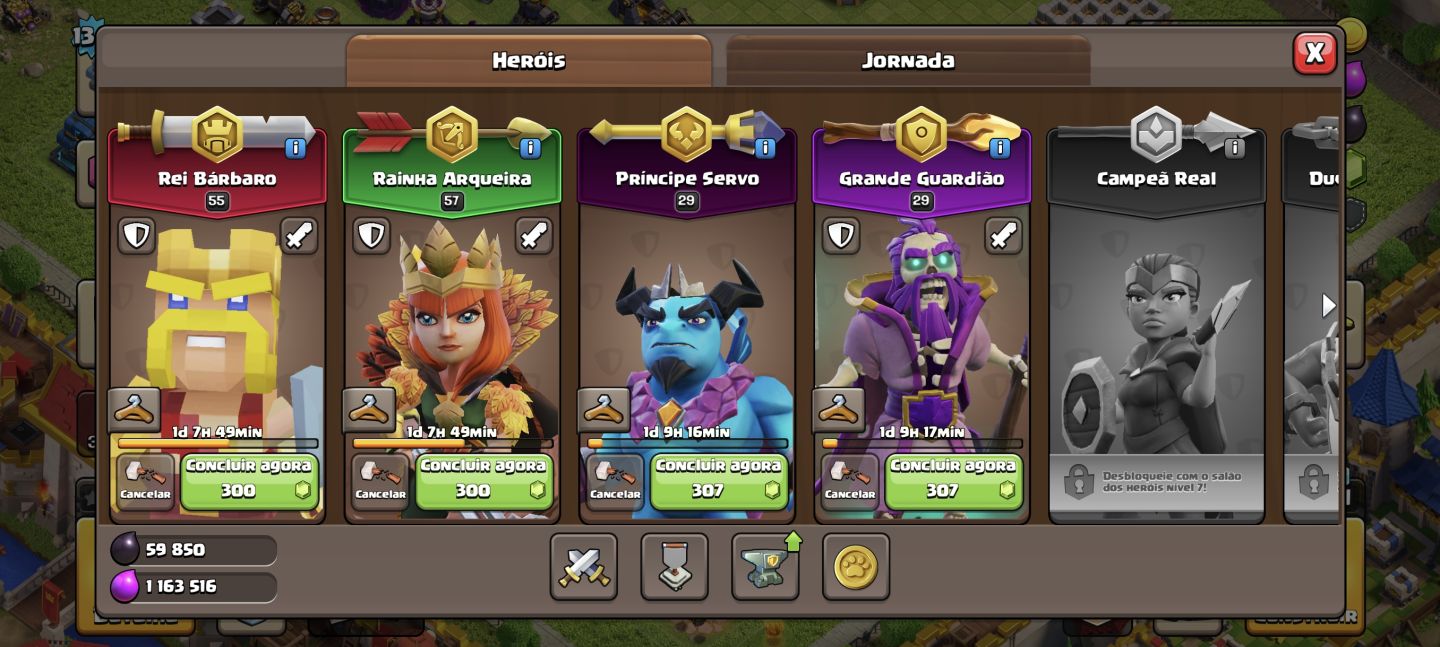 Conta: Clash of Clans TH:12 Full