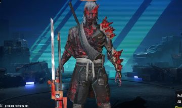 Conta de blood strike com bastante itens