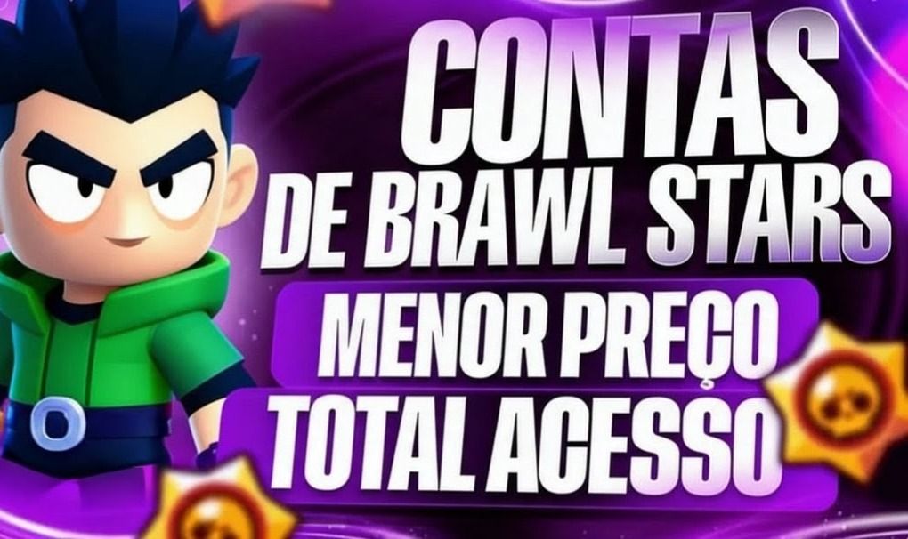 Brawl stars conta gemada e upada!!!
