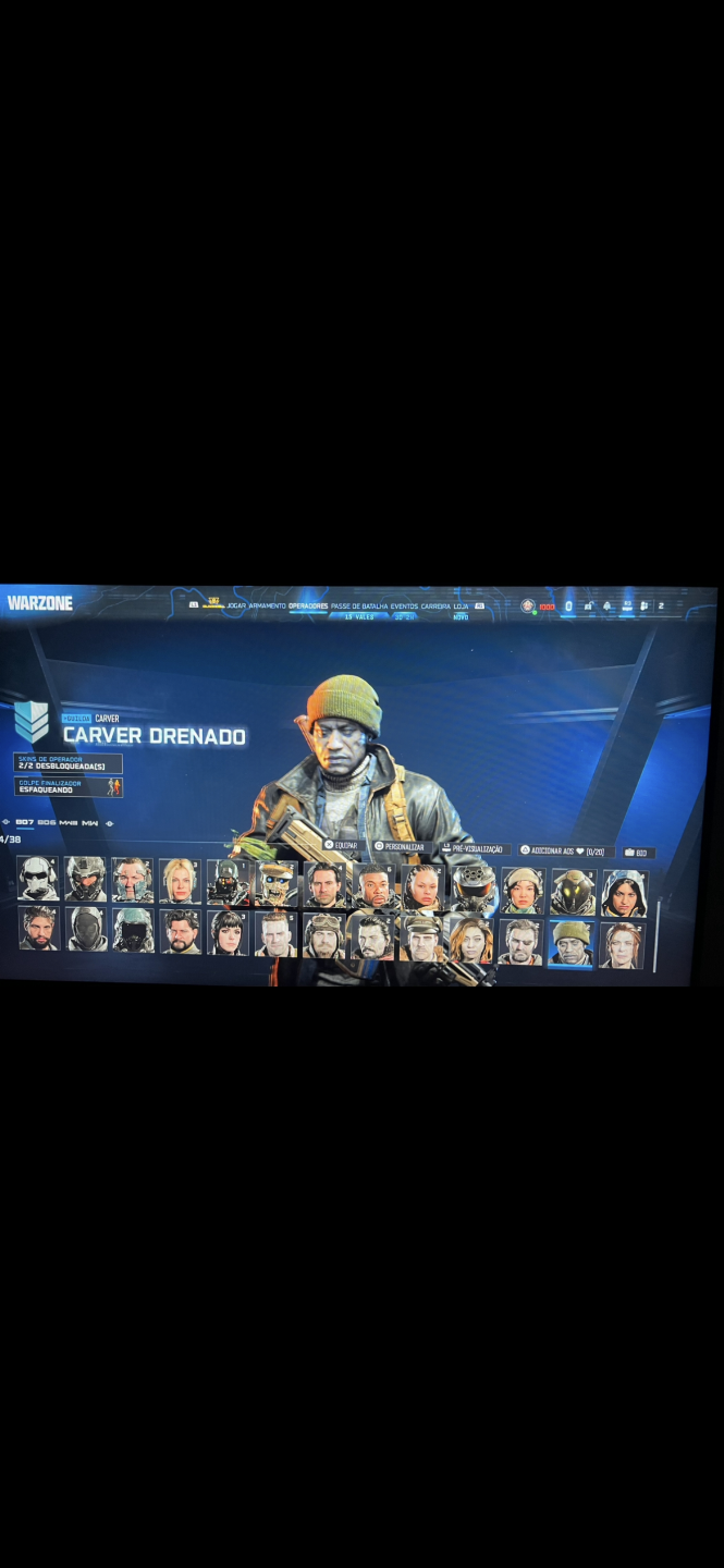 Conta nivel 1000 bo6/bo7 com íris do wz temp quase todas temp