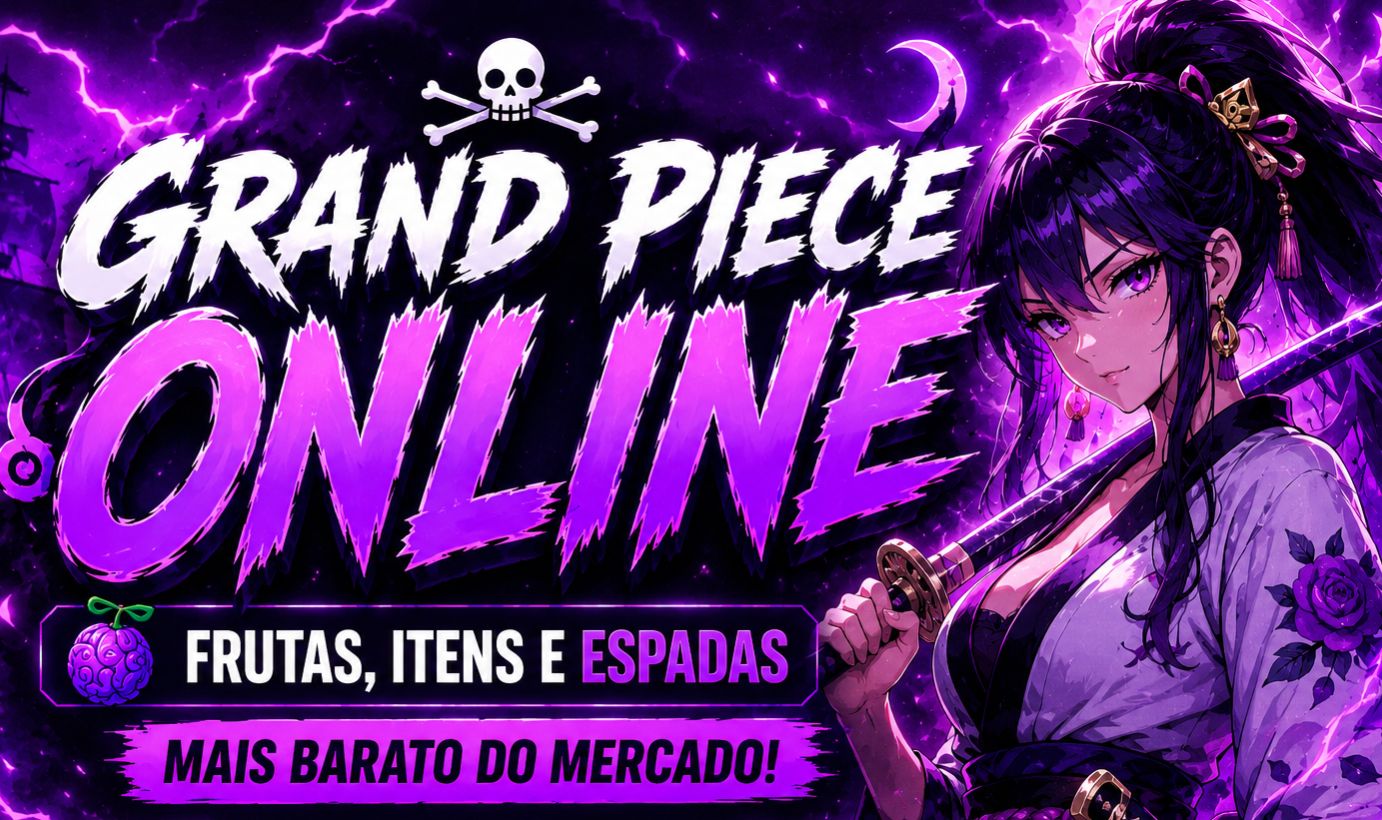 [MELHOR PREÇO] GPO GRAND PIECE ONLINE | FRUTAS | ESPADAS | VARAS