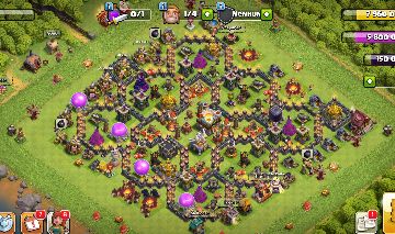 [10 Anos] Conta antiga de Clash Of Clãs CV 11