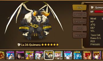 Chimera de Luz + Teshar e Leah - Summoners War - GGMAX