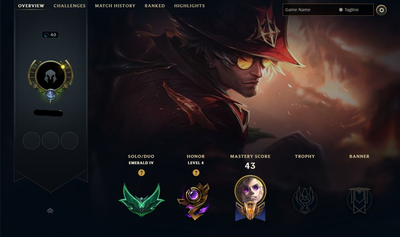 Início Jogos League of Legends Contas Conta 100% Segura Full Acesso Esmeralda 4