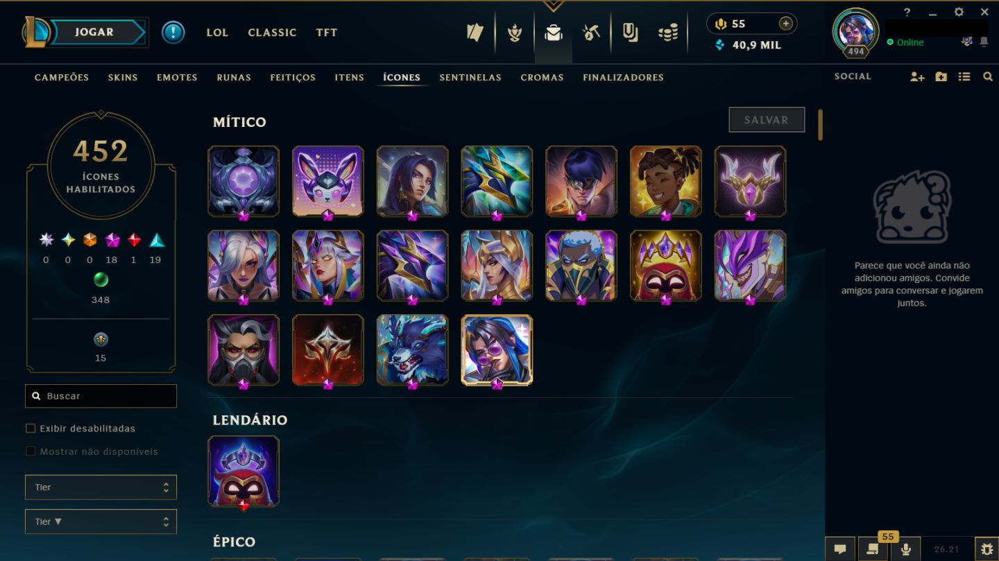 Conta Esmeralda - 556 Skin