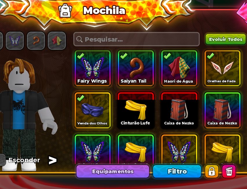 CONTA DE ANIME LEGACY À VENDA!