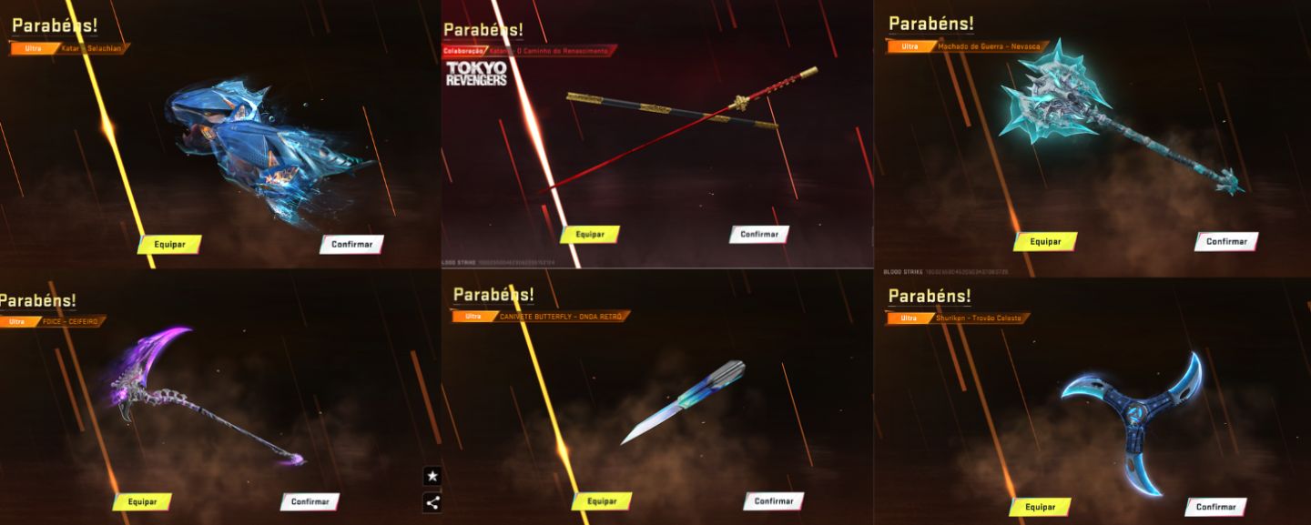 (Melhor Preço)Conta Blood Strike com +8 Itens Permanentes -Skins /Facas/Eternas