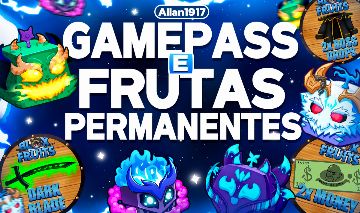 [DRAGON] GAMEPASS, FRUTAS PERMANENTES E FISICAS BLOX FRUITS - MELHORES PREÇOS