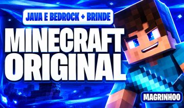Minecraft Java + Bedrock Original | Promoção+brindes