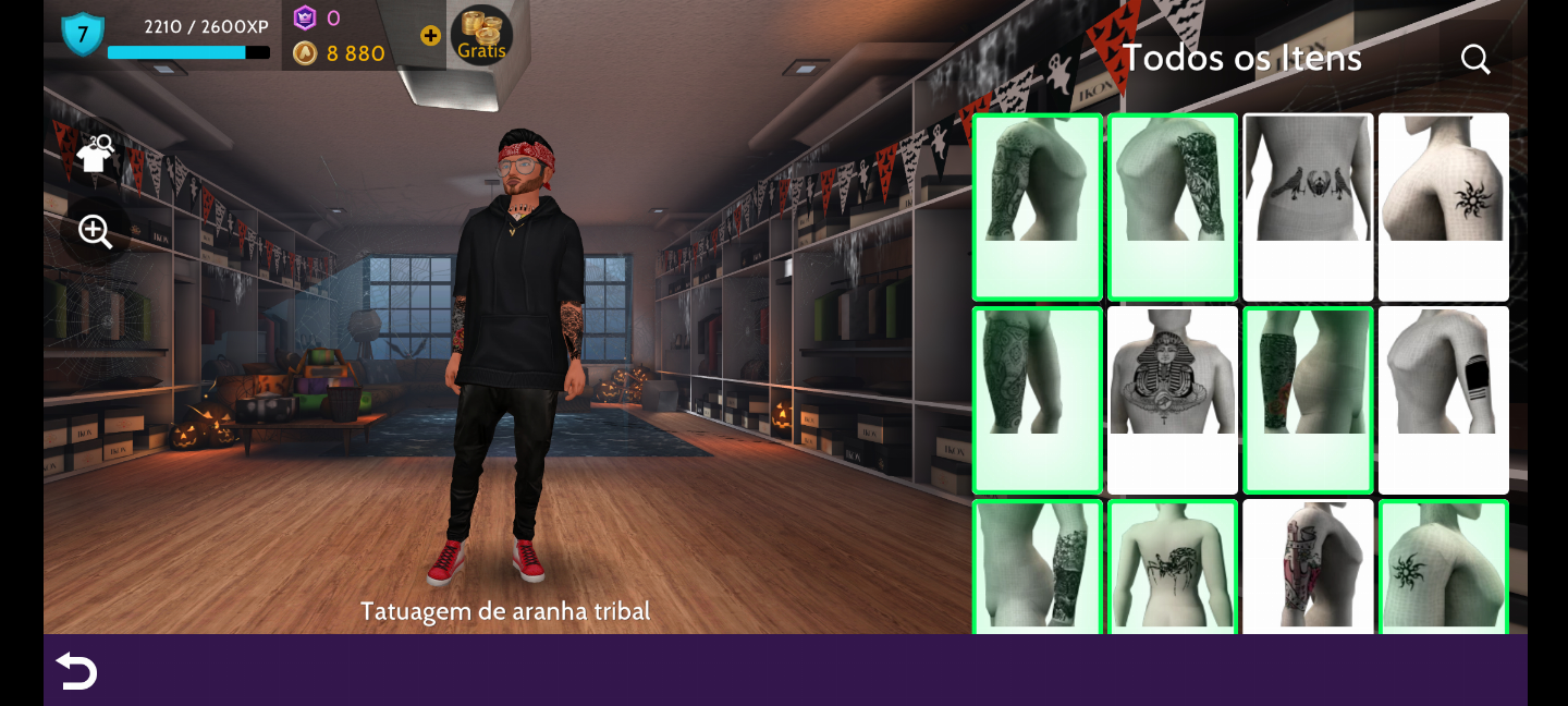 Conta boa de Avakin life e antiga