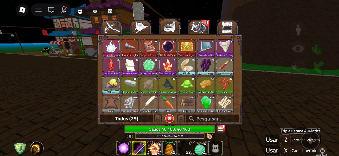 CONTA DE ROBLOX BLOX FRUITS KING LEGACY ENTRE OUTROS JOGOS