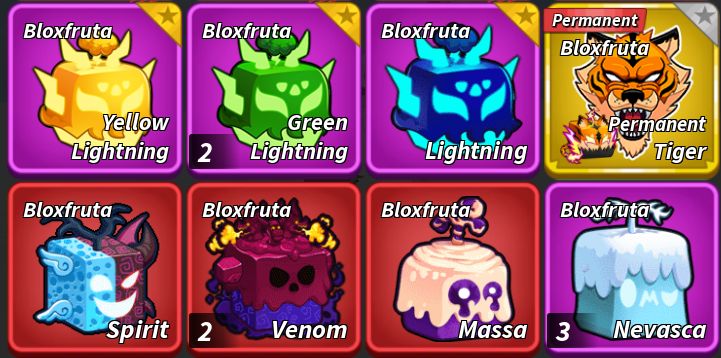 CONTA BLOX FRUITS NIVEL MAX, 10 FRUTAS PERM, DRAGON INV, KIT PERM E INV, CDK,TTK