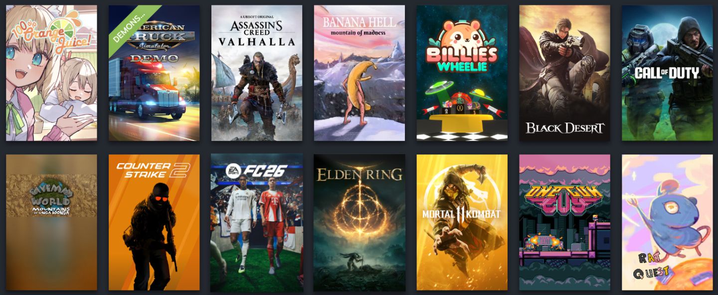 CONTA STEAM PRINCIPAL BENEFICIO