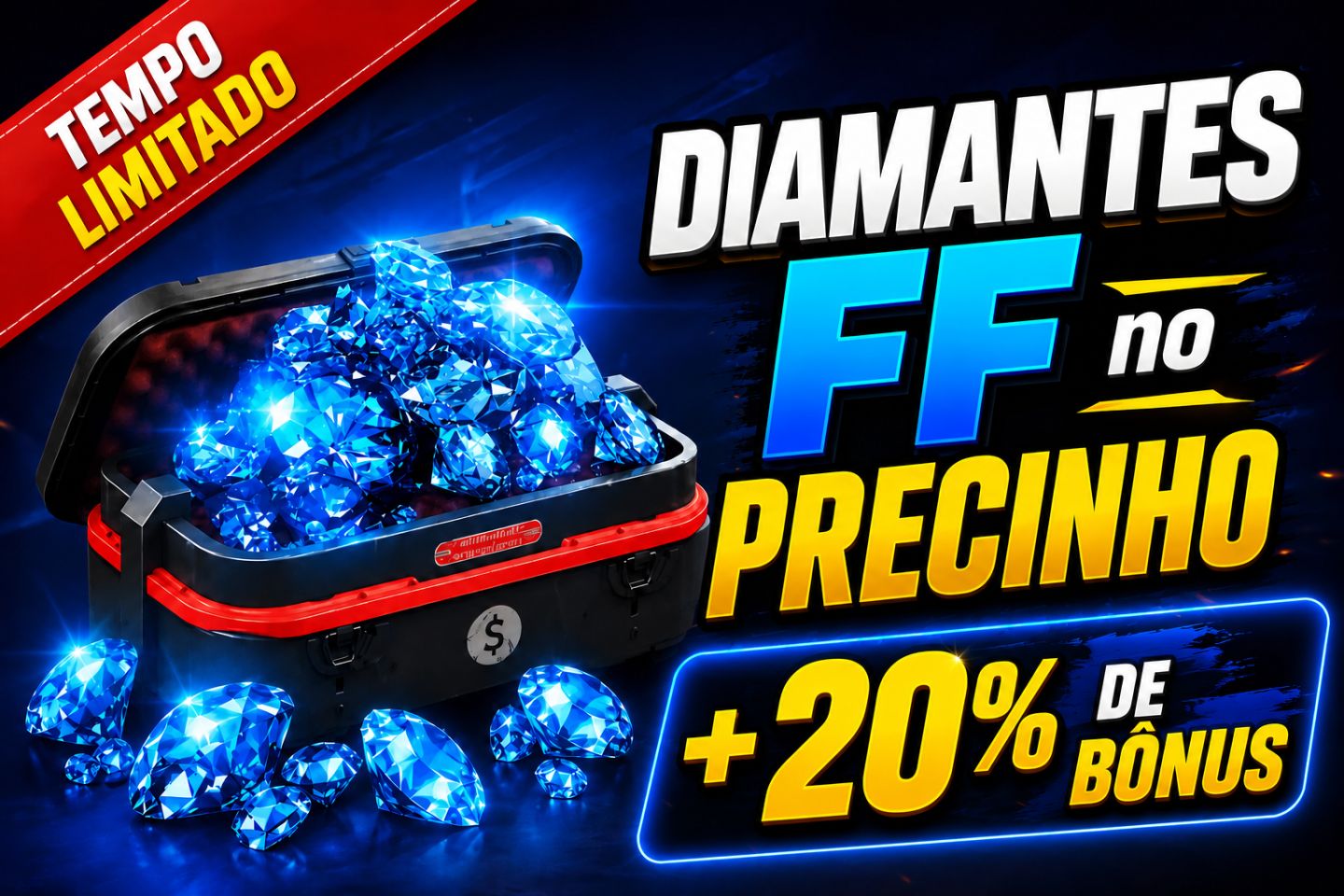 Diamantes - Free Fire | Promoção