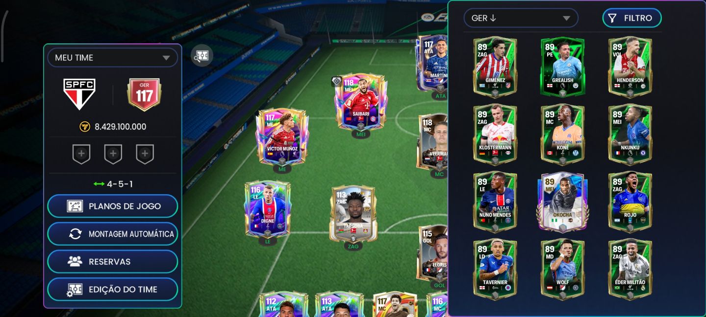 CONTA EA FC ANTIGA COM MUITAS GEMAS E MOEDAS