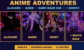 ANIME ADVENTURES | ALUCARD, AIZEN, SHINY DARK MAGE SSS + SHINYS | ROBLOX