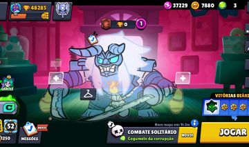 CONTA BRAWL STARS FULL | 48K TROFÉUS | 107/108 BRAWLERS | 262 SKINS | 21 PRES