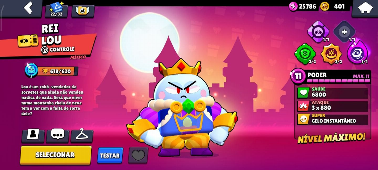 Conta Brawl Stars 42151 Troféus, 14 Lendários, conta criada em 2019!!!