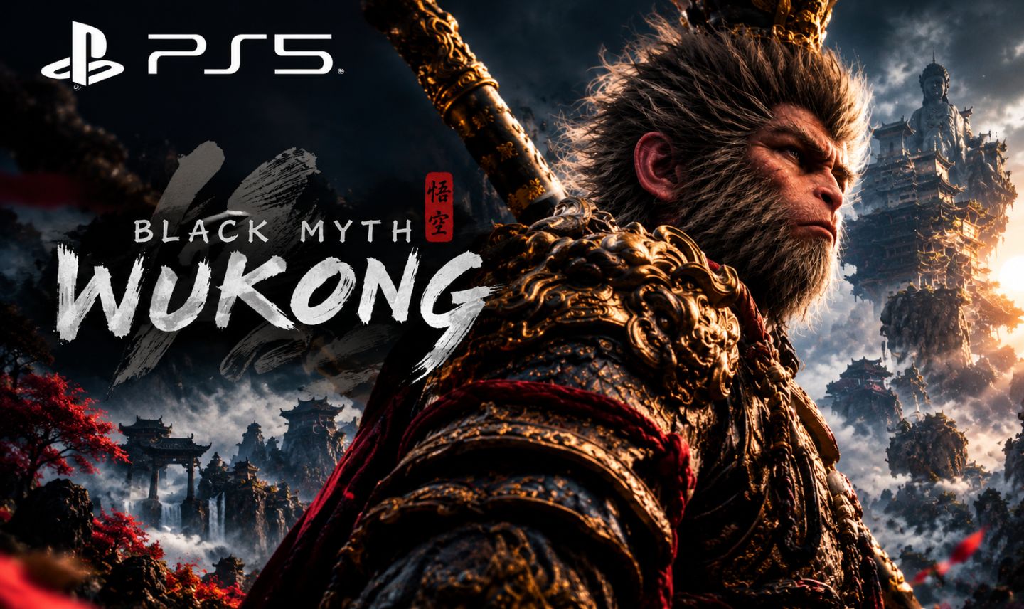 CONTA COM BLACK MYTH WUKONG (PS5)