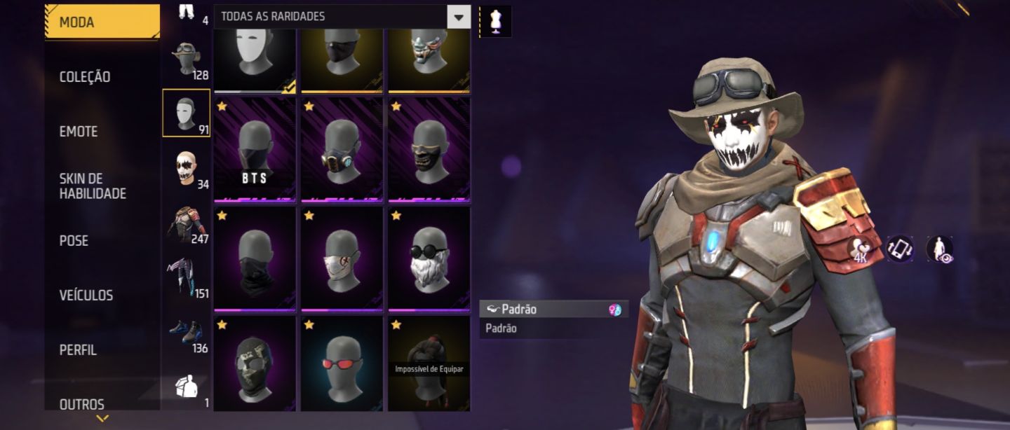 CONTA FREE FIRE COM 26 evolutivas e muitos itens raros!!!