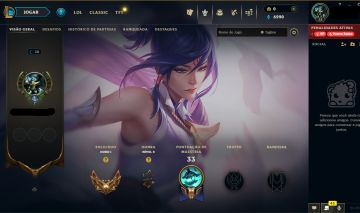 FILA DIAMANTE+ | CONTA LOL BR LVL 38 46 CHAMPS 52 SKINS FULL ACESSO