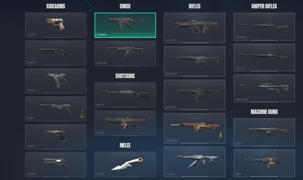 Conta de Valorant com skins raras