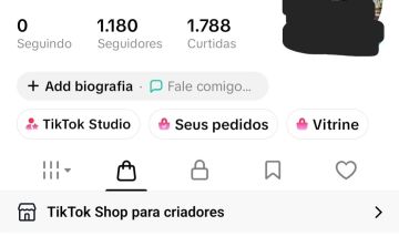 Conta TikTok Shop