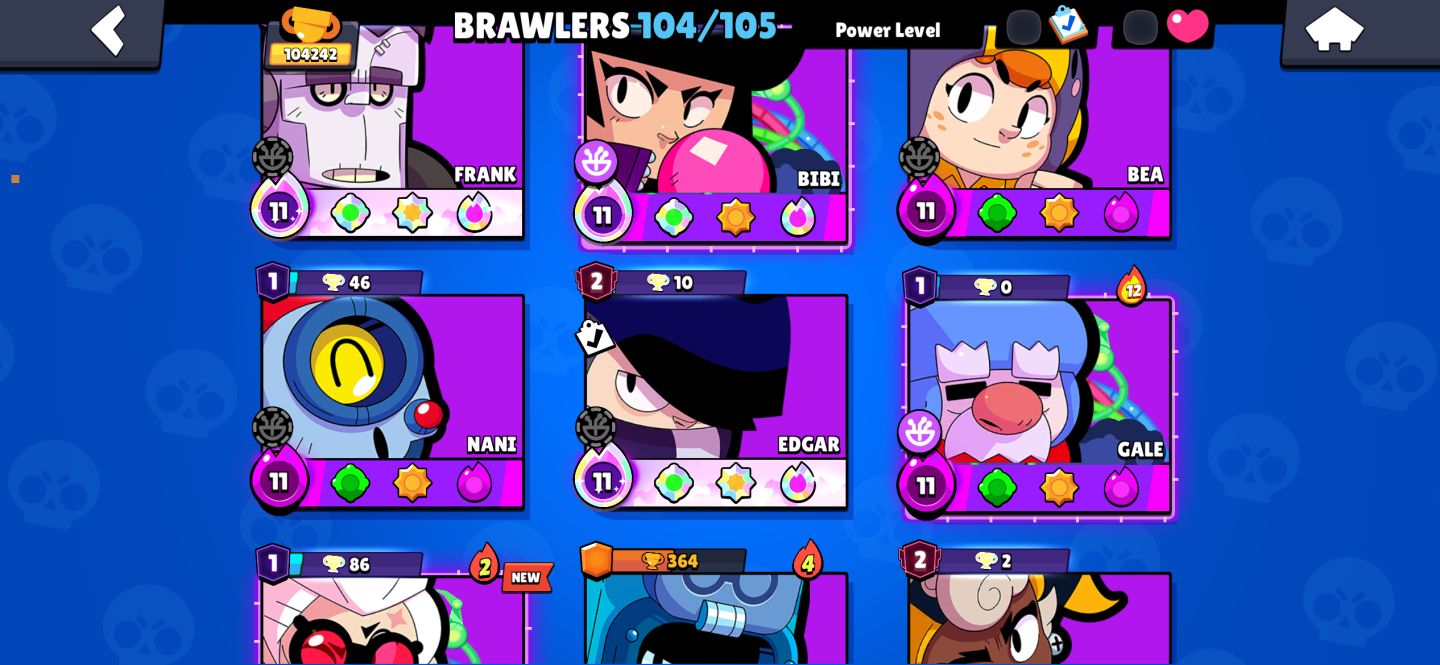 CONTA DE BRAWL STARS MUITO UPADA! (NEGOCIÁVEL)