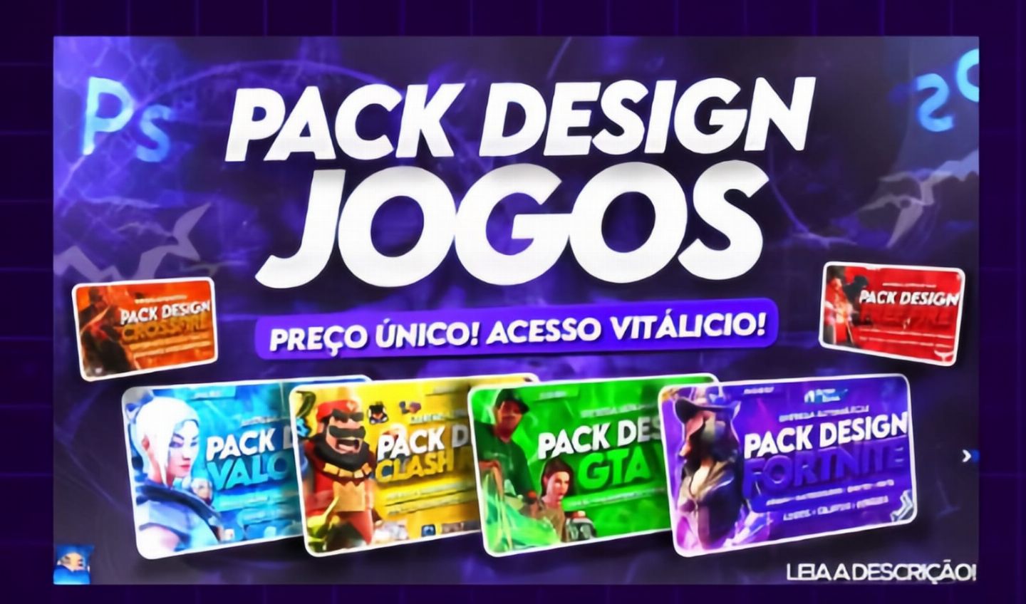 Melhor pack design do site ATUALIZADO | +100 mil itens - ( menor preço )+ brinde