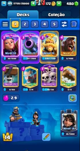 CONTA CLASH ROYALE UPADISSIMA