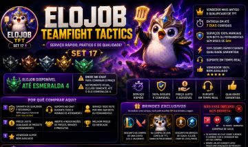 ELOJOB TEAMFIGHT TACTICS (TFT) | SET 17 | RÁPIDO E SEGURO