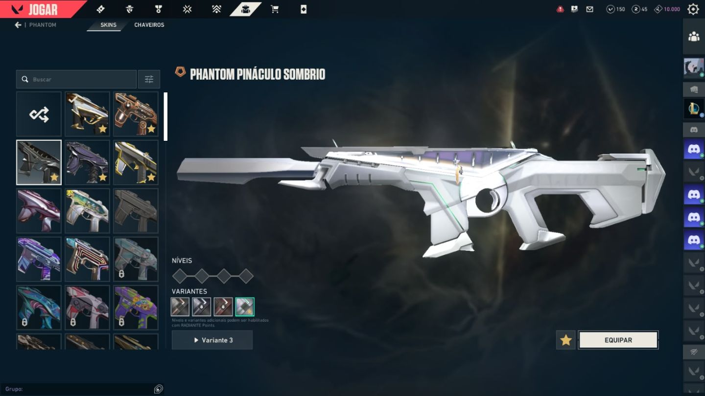 CONTA VALORANT COM MAIS DE 50 SKINS FULL ACESSO