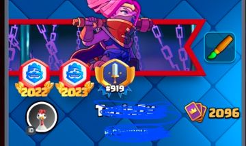 Conta Lvl 16 + todas cartas level 15 + 39 Evolucoes + 2 CRL BADGE+ Coleção 2096