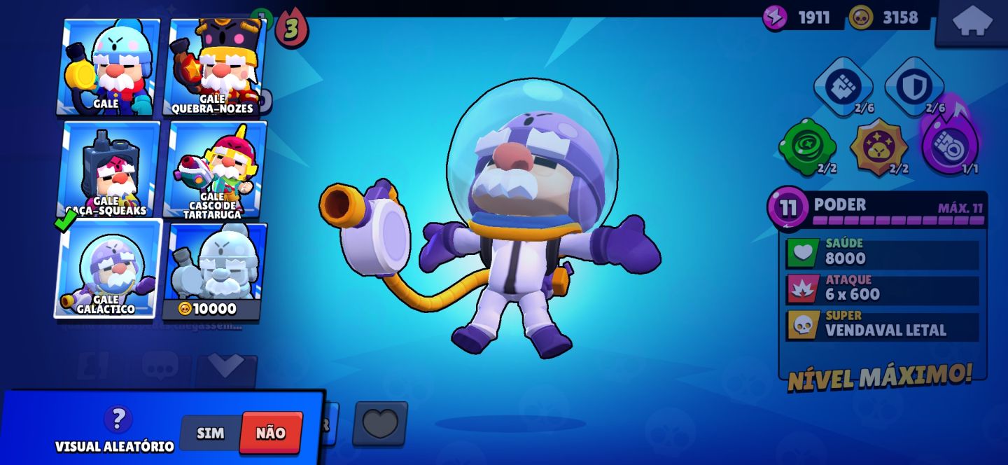 Conta de brawl stars de 2023