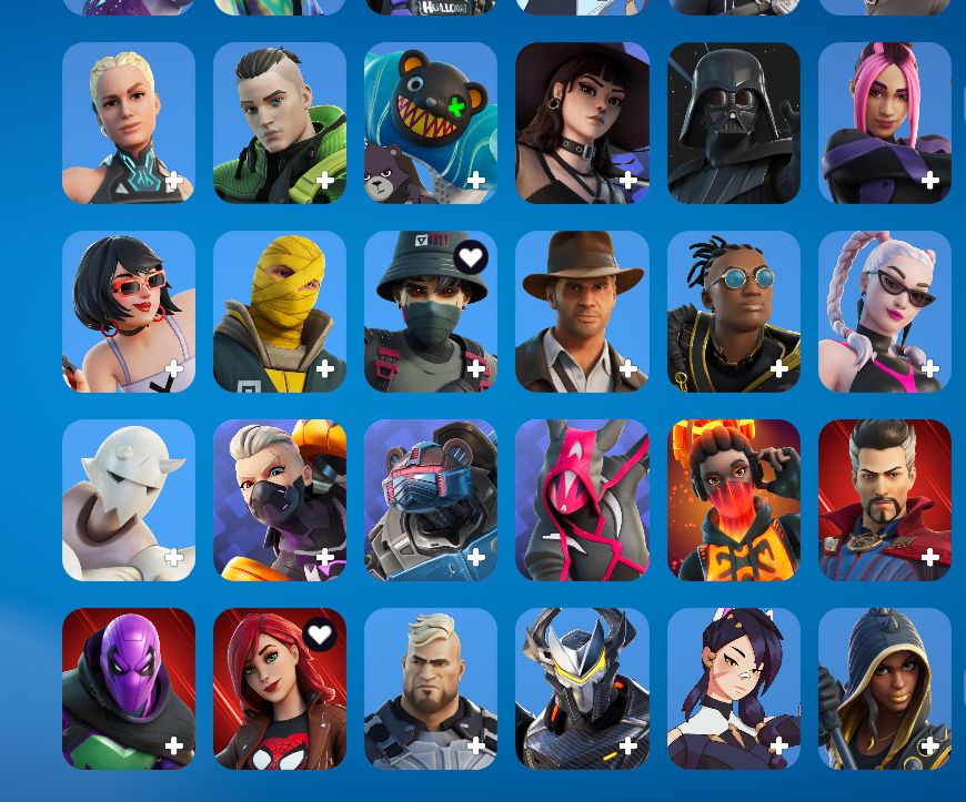 Conta fortnite /300+skins/picaretas 300+/emotes300+/ gliders300+