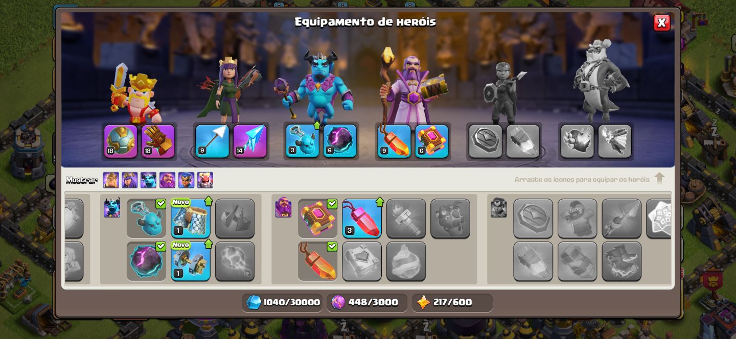 Contas Clash Of Clans Cv 12 Bem Upada | Full Acesso